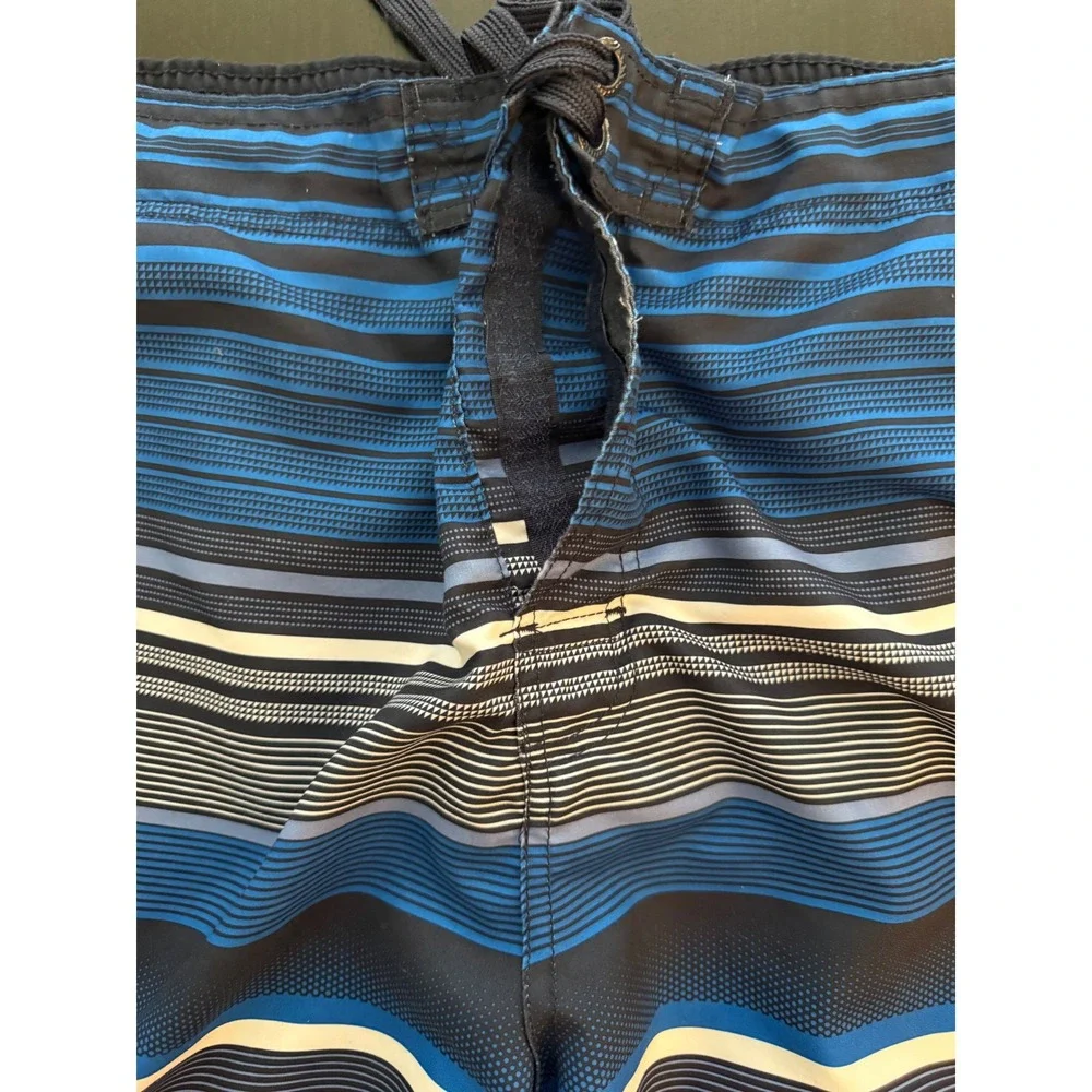 Op Swim Trunks Mens 2XL(44-46) Blue‎ Mesh-Lined Board Shorts Swimwear Resortwear